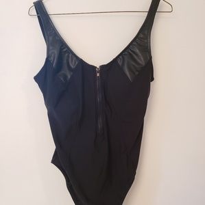 Black One Piece Bathing Suit